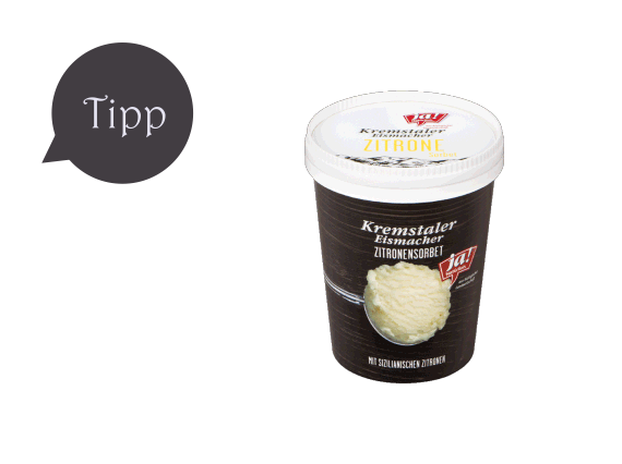 Ja! Natürlich Kremstaler Eismacher Zitronensorbet Ja! Natürlich Kremstaler Eismacher Zitronensorbet