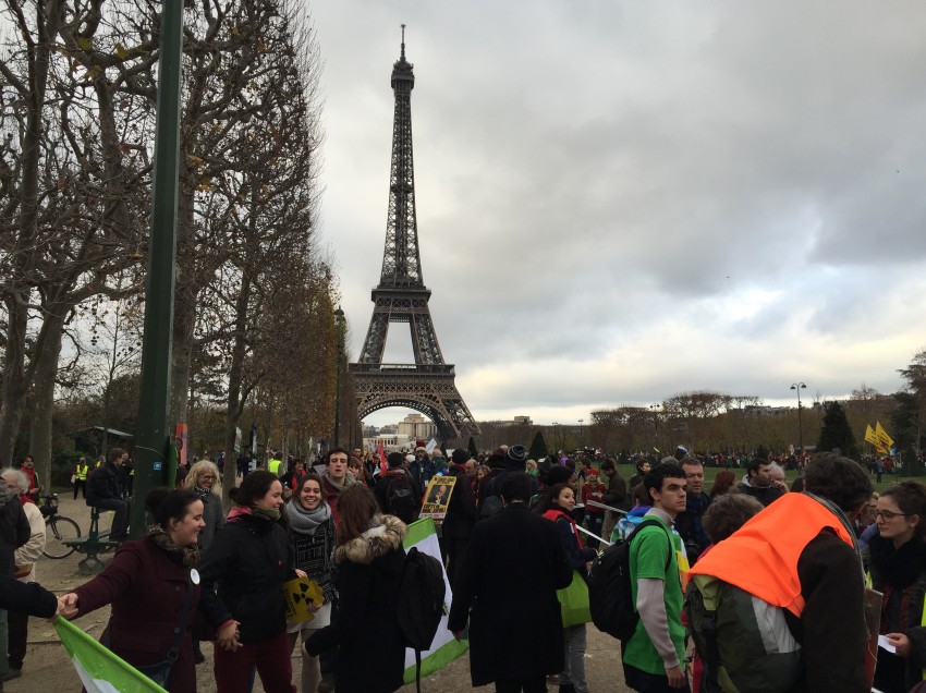 Mit Global2000 bei der Klimakonferenz COP21 in Paris Mit Global2000 bei der Klimakonferenz COP21 in Paris