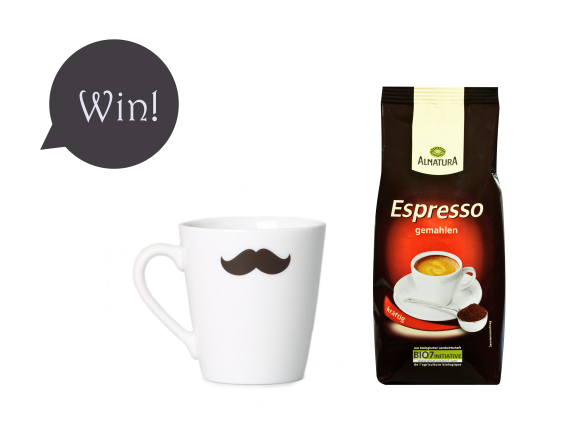 Give-Away! Gewinnt ein veganes Kaffee-Set! Give-Away! Gewinnt ein veganes Kaffee-Set!
